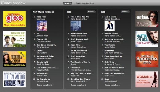 iTunes Top Jazz Chart (04.03.2010)
